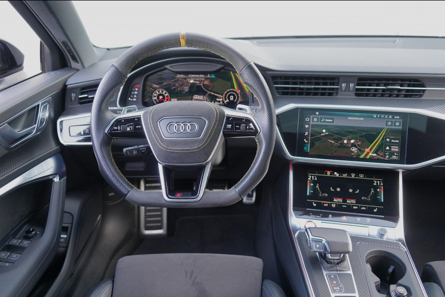 Audi RS6 Avant TFSI quattro / ABT uitlaat / RS dynamic pack / Vierwielsturing / 23 Inch LMV / Incl. BTW / Luchtvering / Pano / B&O