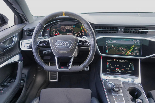 Audi RS6 Avant TFSI quattro / ABT uitlaat / RS dynamic pack / Vierwielsturing / 23 Inch LMV / Incl. BTW / Luchtvering / Pano / B&O