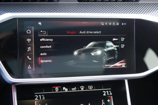 Audi RS6 Avant TFSI quattro / ABT uitlaat / RS dynamic pack / Vierwielsturing / 23 Inch LMV / Incl. BTW / Luchtvering / Pano / B&O