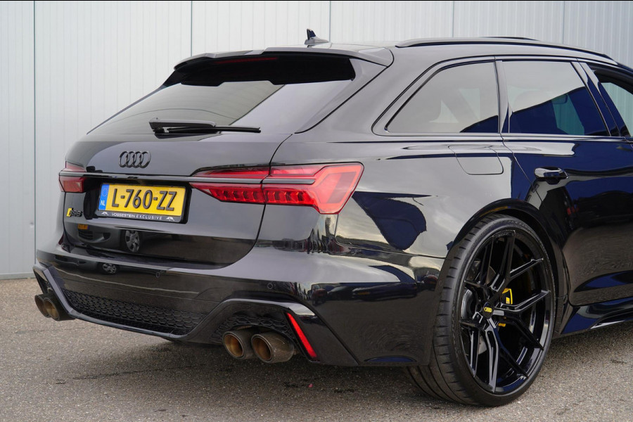 Audi RS6 Avant TFSI quattro / ABT uitlaat / RS dynamic pack / Vierwielsturing / 23 Inch LMV / Incl. BTW / Luchtvering / Pano / B&O