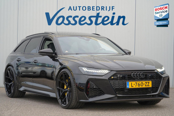 Audi RS6 Avant TFSI quattro / ABT uitlaat / RS dynamic pack / Vierwielsturing / 23 Inch LMV / Incl. BTW / Luchtvering / Pano / B&O
