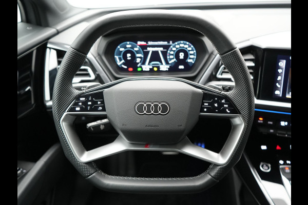 Audi Q4 e-tron Sportback 35 2 x S Line 170pk Dealer O.H INCL BTW | Lederen Sportstoelen | 20"L.M | Apple Carplay | Black Optic | Sfeerverlichting | Virtual |
