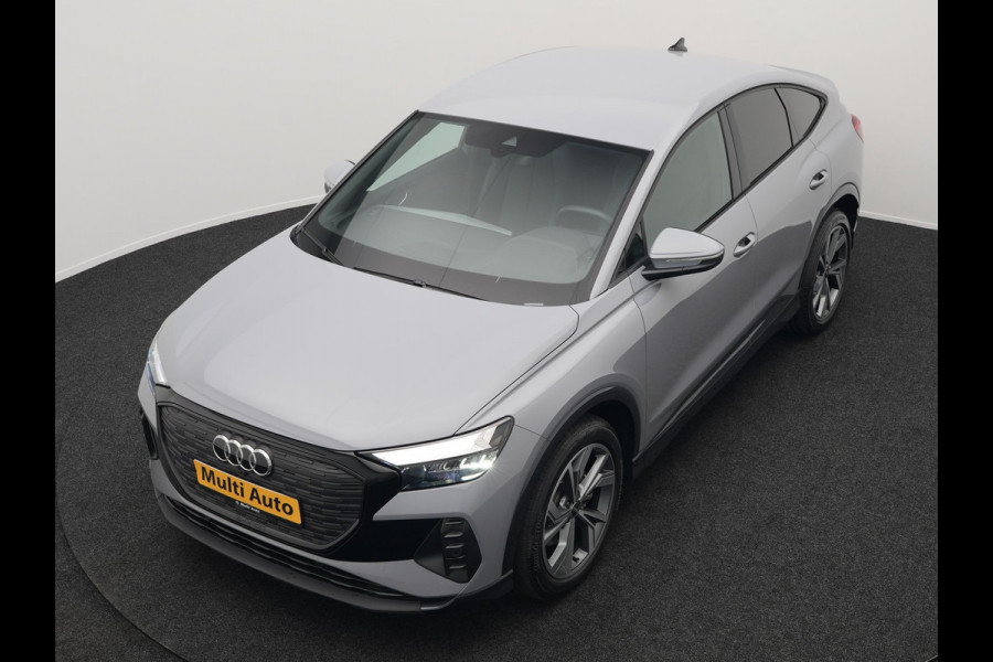 Audi Q4 e-tron Sportback 35 2 x S Line 170pk Dealer O.H INCL BTW | Lederen Sportstoelen | 20"L.M | Apple Carplay | Black Optic | Sfeerverlichting | Virtual |