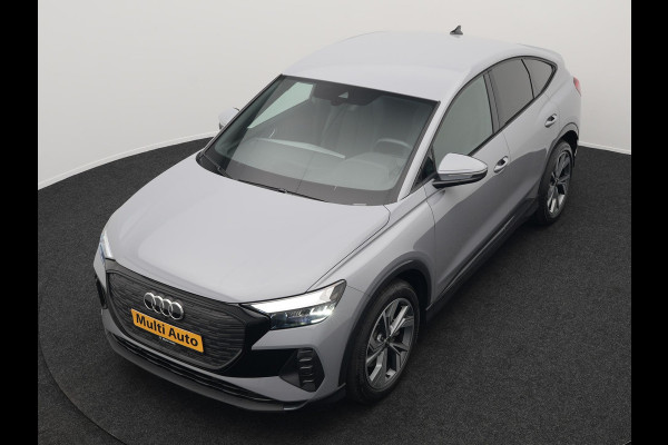 Audi Q4 e-tron Sportback 35 2 x S Line 170pk Dealer O.H INCL BTW | Lederen Sportstoelen | 20"L.M | Apple Carplay | Black Optic | Sfeerverlichting | Virtual |