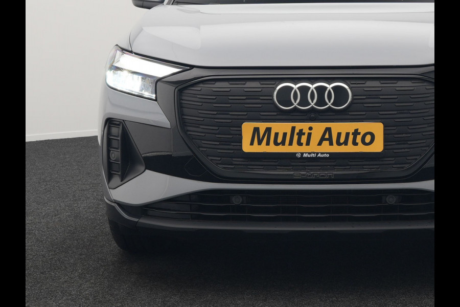 Audi Q4 e-tron Sportback 35 2 x S Line 170pk Dealer O.H INCL BTW | Lederen Sportstoelen | 20"L.M | Apple Carplay | Black Optic | Sfeerverlichting | Virtual |