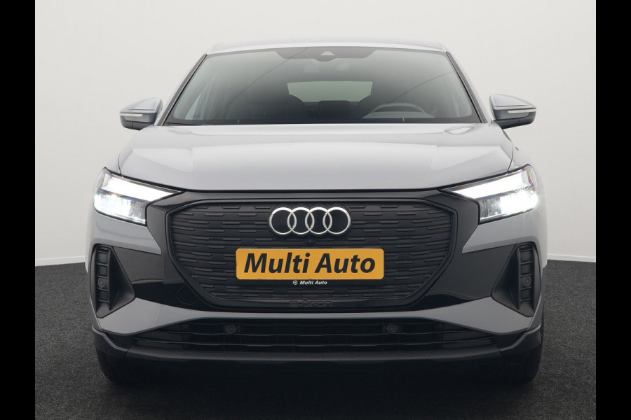 Audi Q4 e-tron Sportback 35 2 x S Line 170pk Dealer O.H INCL BTW | Lederen Sportstoelen | 20"L.M | Apple Carplay | Black Optic | Sfeerverlichting | Virtual |