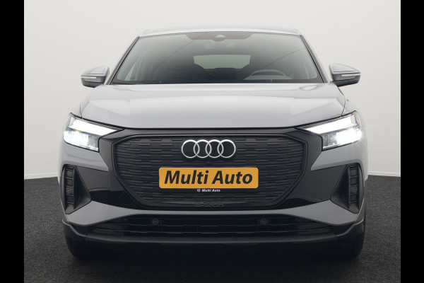 Audi Q4 e-tron Sportback 35 2 x S Line 170pk Dealer O.H INCL BTW | Lederen Sportstoelen | 20"L.M | Apple Carplay | Black Optic | Sfeerverlichting | Virtual |
