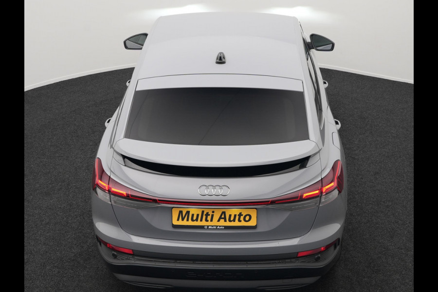 Audi Q4 e-tron Sportback 35 2 x S Line 170pk Dealer O.H INCL BTW | Lederen Sportstoelen | 20"L.M | Apple Carplay | Black Optic | Sfeerverlichting | Virtual |