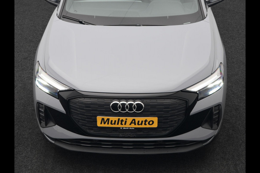 Audi Q4 e-tron Sportback 35 2 x S Line 170pk Dealer O.H INCL BTW | Lederen Sportstoelen | 20"L.M | Apple Carplay | Black Optic | Sfeerverlichting | Virtual |
