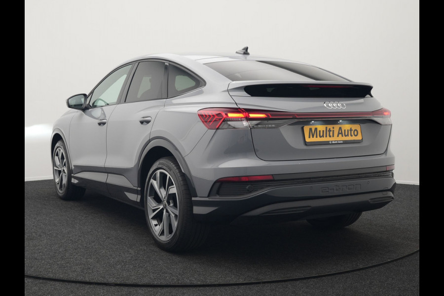 Audi Q4 e-tron Sportback 35 2 x S Line 170pk Dealer O.H INCL BTW | Lederen Sportstoelen | 20"L.M | Apple Carplay | Black Optic | Sfeerverlichting | Virtual |