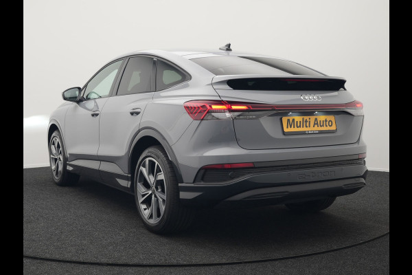 Audi Q4 e-tron Sportback 35 2 x S Line 170pk Dealer O.H INCL BTW | Lederen Sportstoelen | 20"L.M | Apple Carplay | Black Optic | Sfeerverlichting | Virtual |