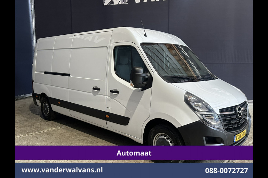 Opel Movano 2.3 Turbo 150pk Automaat L3H2 Euro6 Airco | Camera | Navigatie | Cruiscontrol 2500kg Trekhaak, Chauffeursstoel, Bijrijdersbank, Parkeersensoren