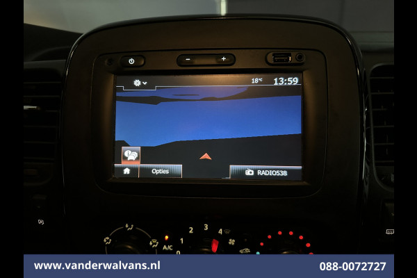 Opel Vivaro 1.6 CDTI 146pk L2H1 Euro6 Airco | Camera | Navigatie | LED | Cruiscontrol Trekhaak, Parkeersensoren, Bijrijdersbank