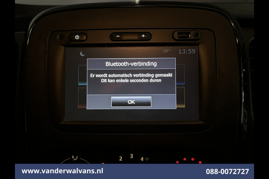 Opel Vivaro 1.6 CDTI 146pk L2H1 Euro6 Airco | Camera | Navigatie | LED | Cruiscontrol Trekhaak, Parkeersensoren, Bijrijdersbank