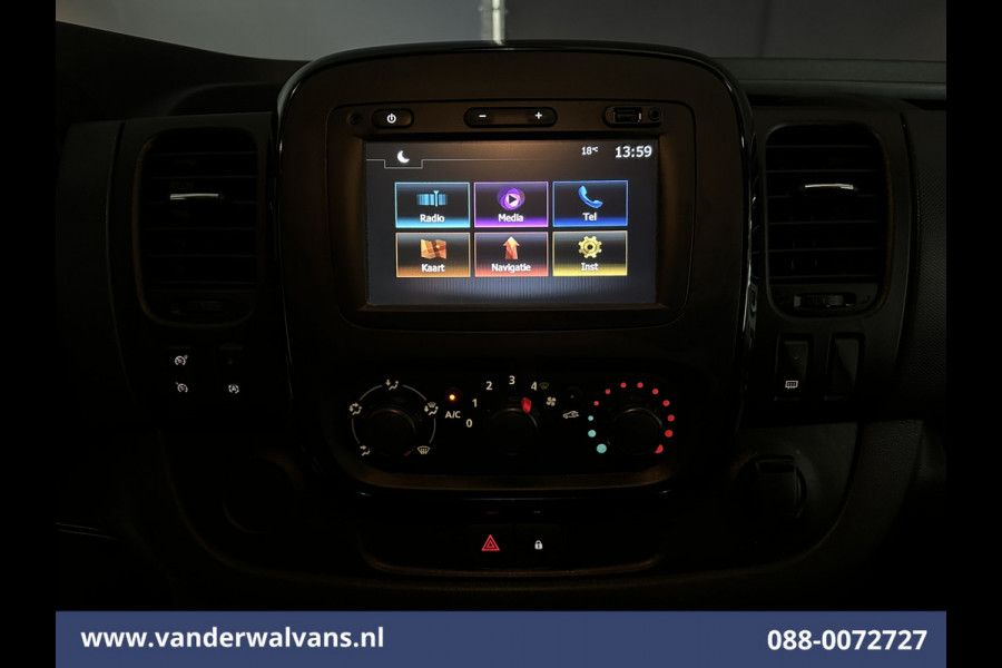Opel Vivaro 1.6 CDTI 146pk L2H1 Euro6 Airco | Camera | Navigatie | LED | Cruiscontrol Trekhaak, Parkeersensoren, Bijrijdersbank