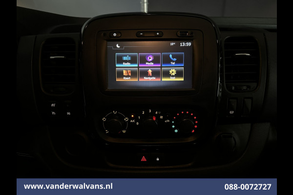 Opel Vivaro 1.6 CDTI 146pk L2H1 Euro6 Airco | Camera | Navigatie | LED | Cruiscontrol Trekhaak, Parkeersensoren, Bijrijdersbank
