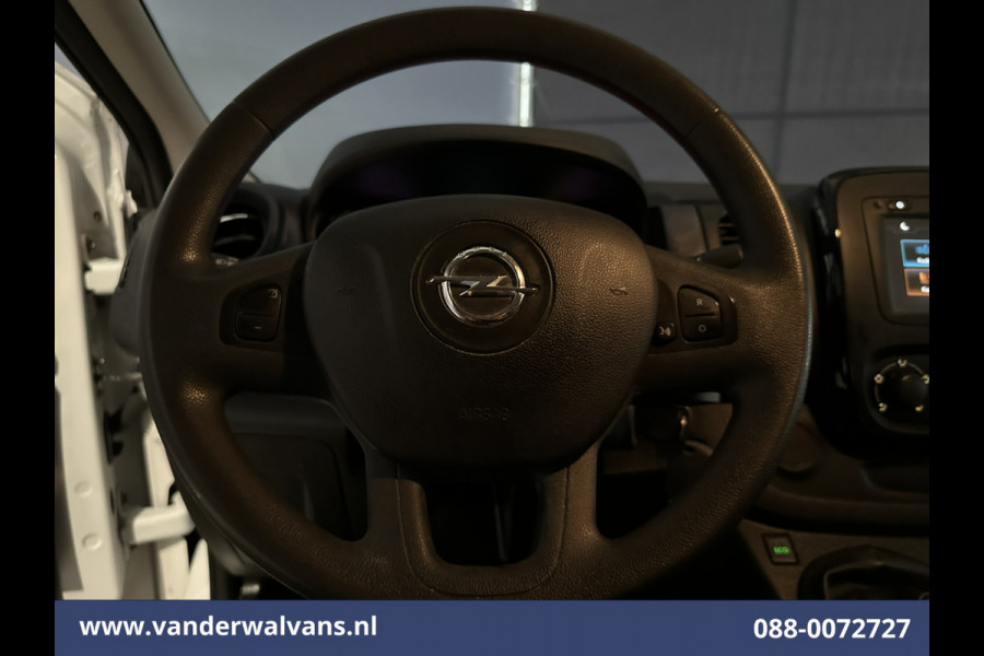 Opel Vivaro 1.6 CDTI 146pk L2H1 Euro6 Airco | Camera | Navigatie | LED | Cruiscontrol Trekhaak, Parkeersensoren, Bijrijdersbank