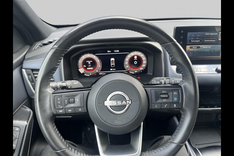 Nissan QASHQAI 1.3 MHEV Tekna | Pano | Elektrische Stoelen | 360 Camera | Half Leder |