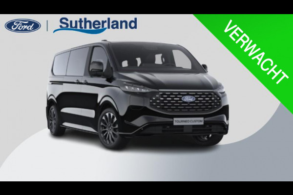 Ford Transit Custom Tourneo 340 2.5 PHEV L2H1 Titanium X | 233pk | Incl. BTW/BPM Rijklaar | Handsfree elektrische dubbele zijschuifdeuren | Inklapbare trekhaak | Tourneo Luxury Pack | Verwarmbaar stuurwiel