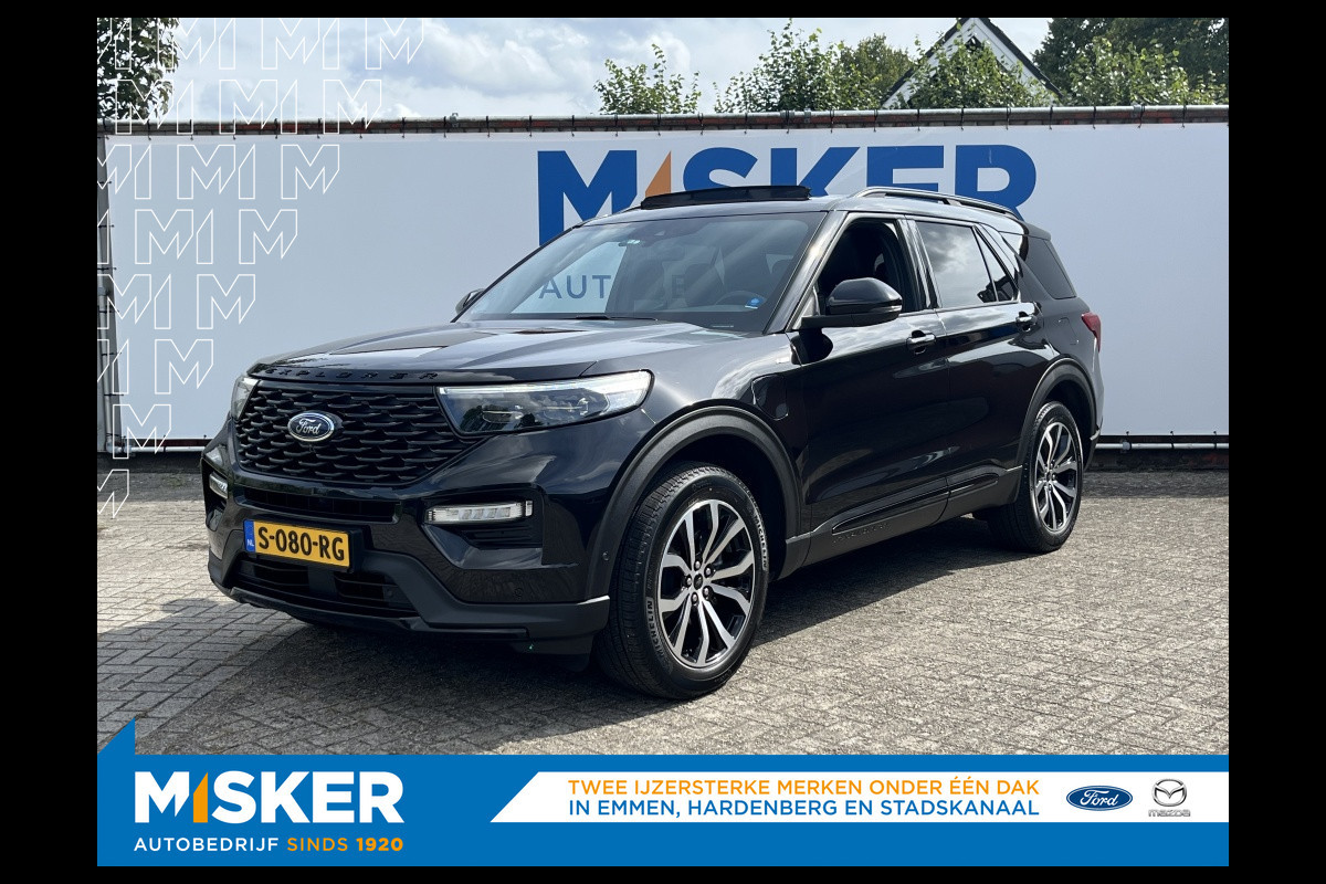 Ford Explorer 3.0 V6 EB PHEV ST-Line, 7 zits, leder, trekhaak Ford Explorer 3.0 V6 EB PHEV ST-Line, 7 zits, leder, trekhaak