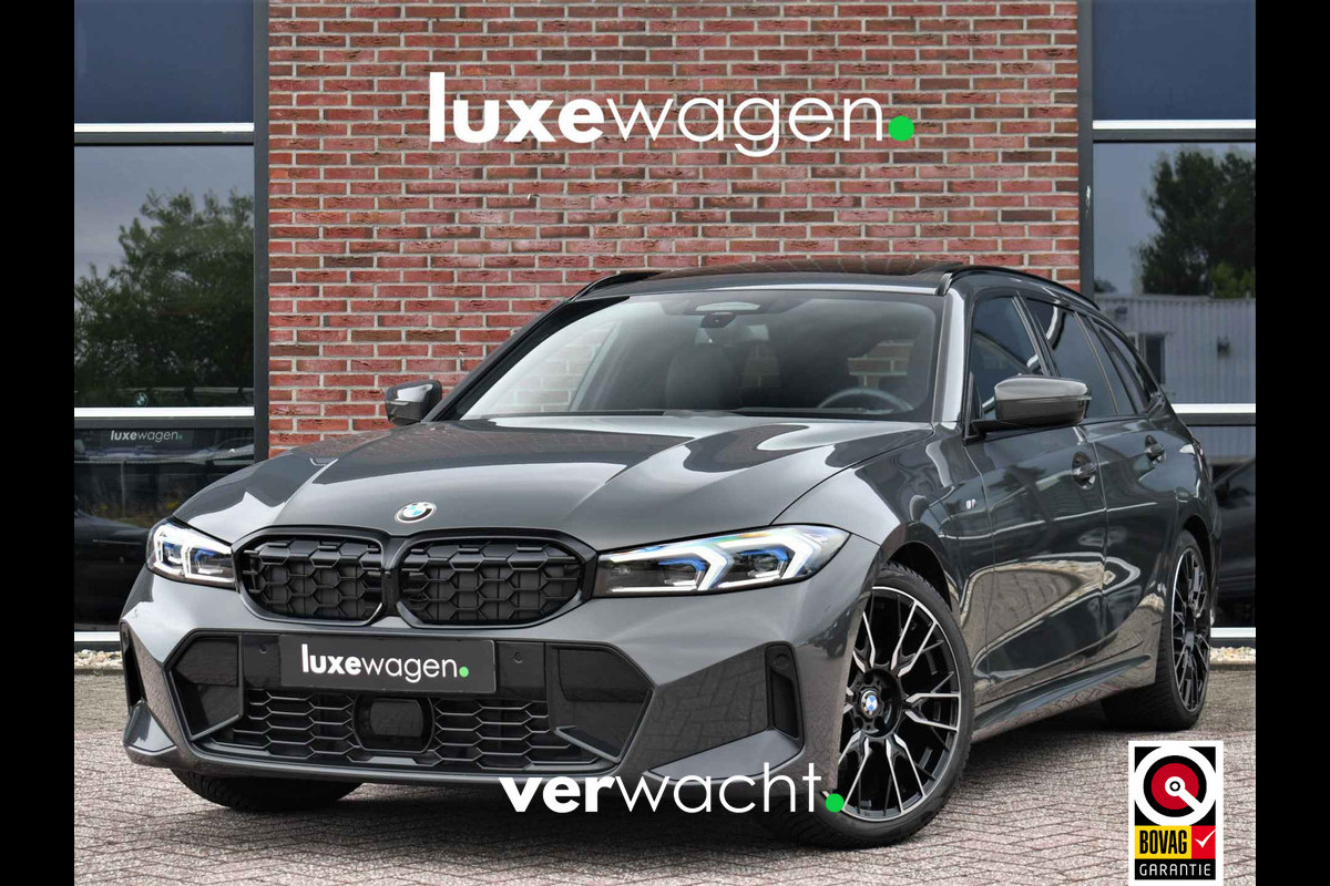 BMW 3 Serie Touring 330e xDrive M-Sport Pro LCI Dravitgrau Pano HUD el-zetels 19inch