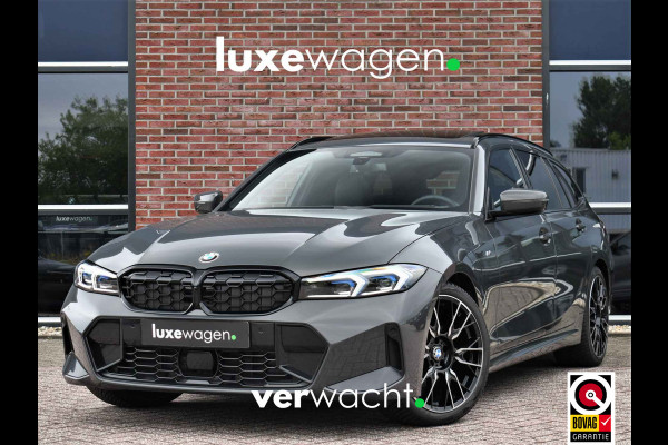 BMW 3 Serie Touring 330e xDrive M-Sport Pro LCI Dravitgrau Pano HUD el-zetels 19inch