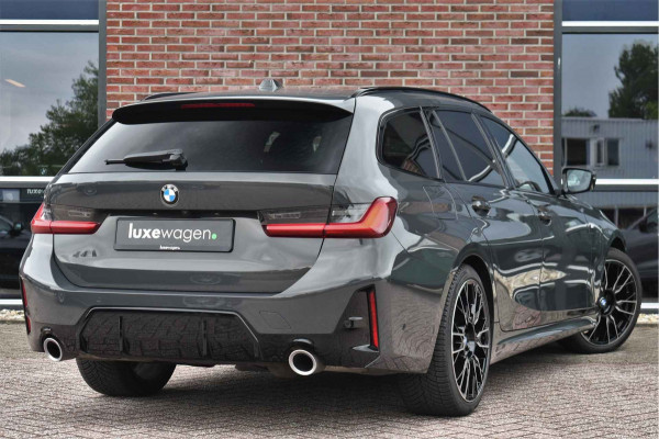 BMW 3 Serie Touring 330e xDrive M-Sport Pro LCI Dravitgrau Pano HUD el-zetels 19inch