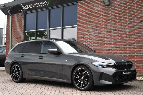 BMW 3 Serie Touring 330e xDrive M-Sport Pro LCI Dravitgrau Pano HUD el-zetels 19inch