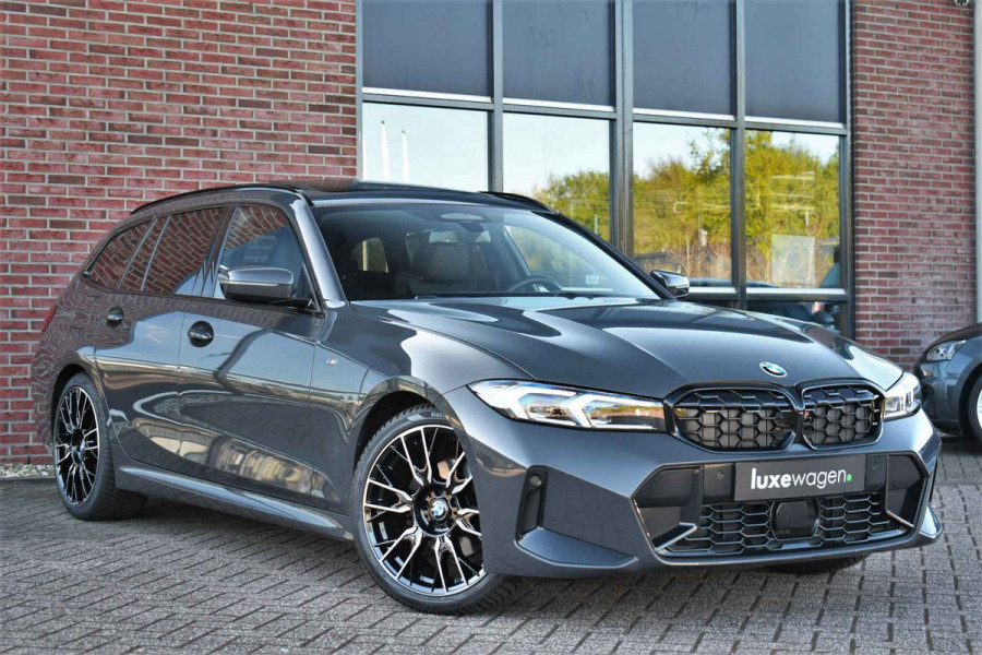 BMW 3 Serie Touring 330e xDrive M-Sport Pro LCI Dravitgrau Pano HUD el-zetels 19inch