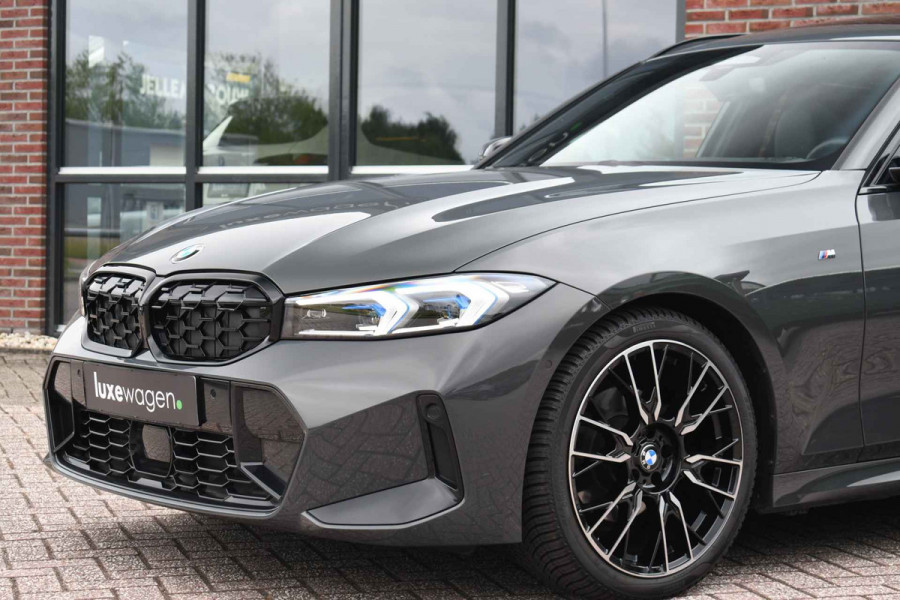 BMW 3 Serie Touring 330e xDrive M-Sport Pro LCI Dravitgrau Pano HUD el-zetels 19inch