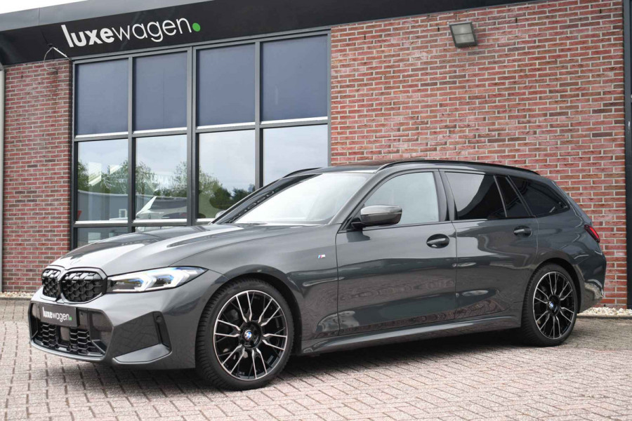 BMW 3 Serie Touring 330e xDrive M-Sport Pro LCI Dravitgrau Pano HUD el-zetels 19inch