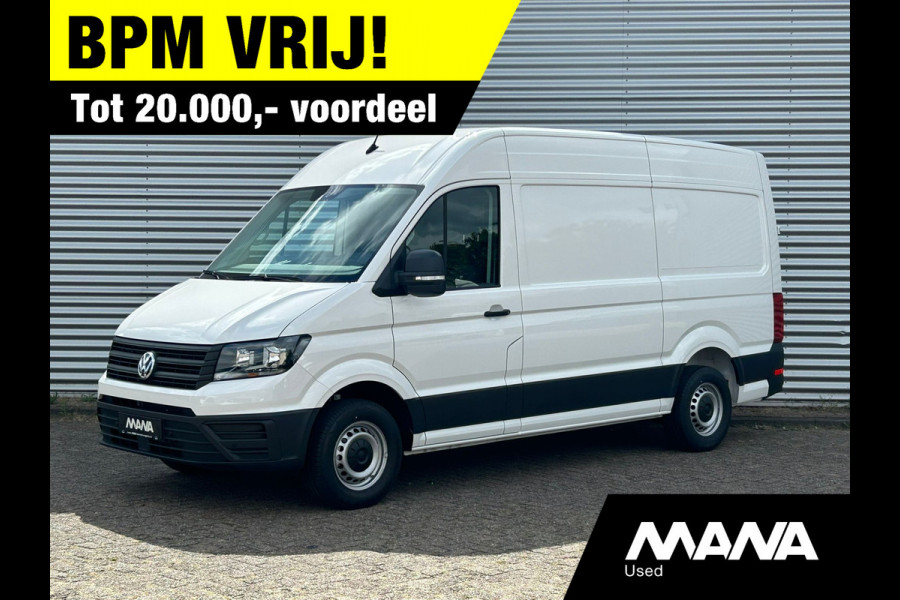 Volkswagen Crafter 35 2.0TDI 140PK L3H3 Automaat Carplay Sensoren Airco Cruise