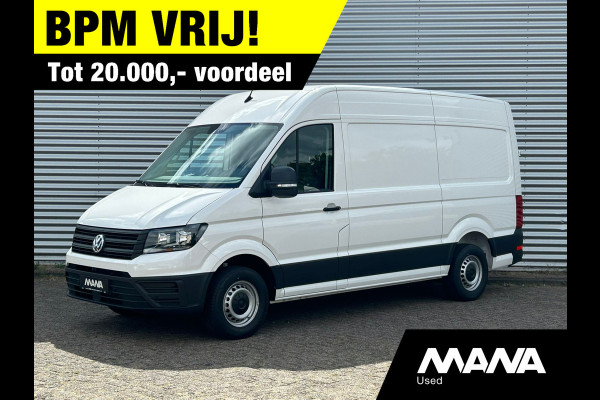 Volkswagen Crafter 35 2.0TDI 140PK L3H3 Automaat Carplay Sensoren Airco Cruise