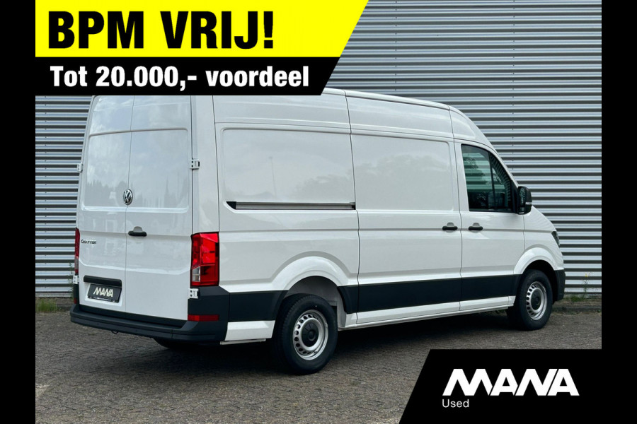 Volkswagen Crafter 35 2.0TDI 140PK L3H3 Automaat Carplay Sensoren Airco Cruise