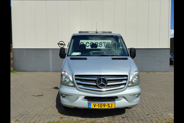 Mercedes-Benz Sprinter 519 3.0CDI V6 191PK 432 Autotransporter Lengte-5 3-Pers. EURO6 Ecc Navi Elek.Lier Trekhaak ESP Bluetooth Euro 6 Oprijplaten Origineel Nederlandse Sprinter