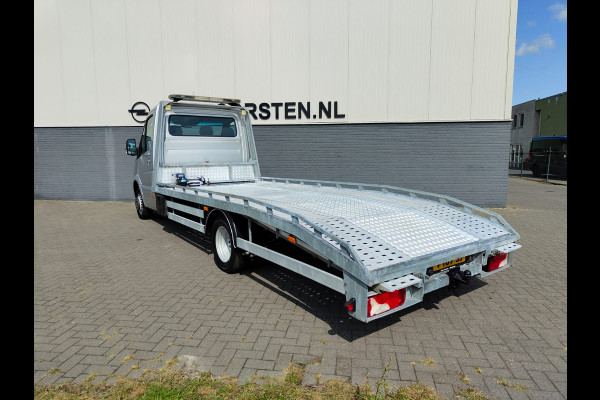Mercedes-Benz Sprinter 519 3.0CDI V6 191PK 432 Autotransporter Lengte-5 3-Pers. EURO6 Ecc Navi Elek.Lier Trekhaak ESP Bluetooth Euro 6 Oprijplaten Origineel Nederlandse Sprinter