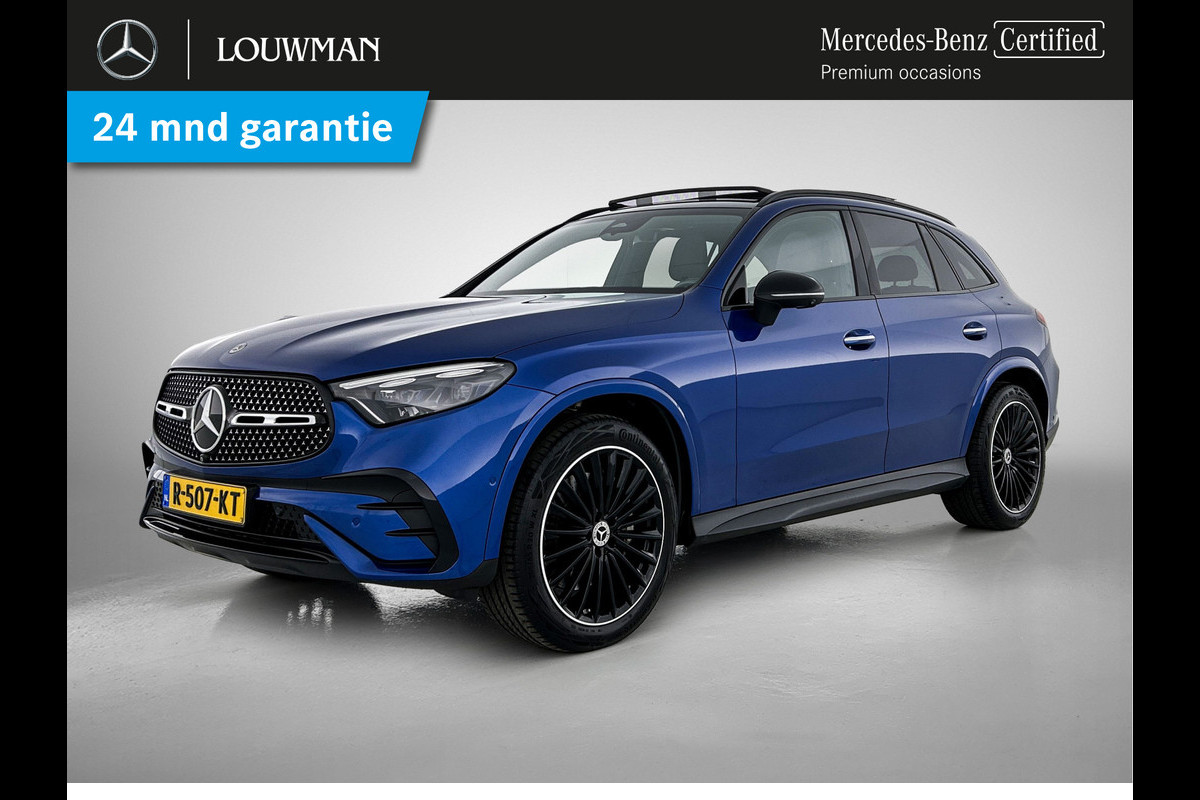 Mercedes-Benz GLC 200 4MATIC AMG Line Panoramadak | Multispaaks lichtmetalen velgen | Head-up | Trekhaak elct. wegklapb Inclusief 24 maanden MB Certified garantie voor Europa. Mercedes-Benz GLC 200 4MATIC AMG Line Panoramadak | Multispaaks lichtmetalen velgen | Head-up | Trekhaak elct. wegklapb Inclusief 24 maanden MB Certified garantie voor Europa.