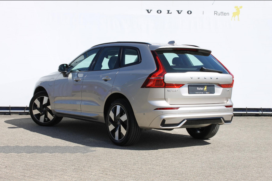 Volvo XC60 T6 350PK Autm. Plug-in hybrid AWD Ultra Dark Head-Up display / Panoramisch schuif-kanteldak / 360graden rondom zichtcamera / lederen bekleding / 20" lichtmetalen velgen