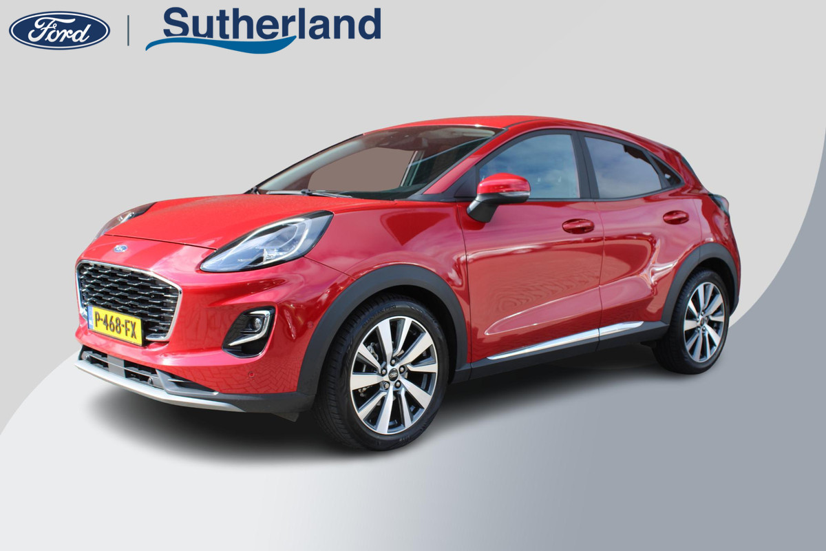 Ford Puma 1.0 EcoBoost Hybrid Titanium X | Adaptive cruise control | Winter Pack | Bang&Olufsen | Dodehoeksensoren | Camera | Elektrische achterklep