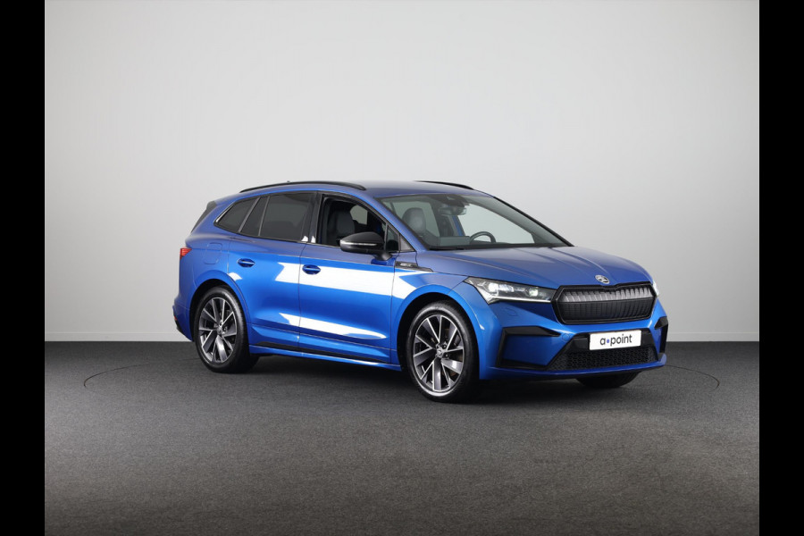 Škoda ENYAQ iV 60 Sportline 180 pk | Navigatie | Parkeersensoren | Achteruitrijcamera | Autom. airco (3 zones) | Stoelverwarming | Keyless |