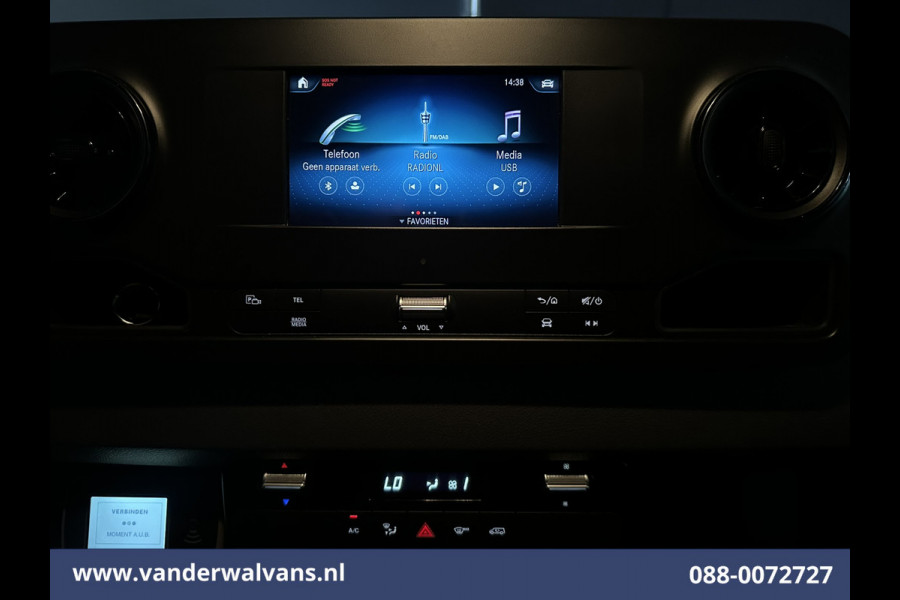 Mercedes-Benz Sprinter 316 CDI 164pk 3500kg Trekhaak L2H1 inrichting Euro6 Airco | Camera | Apple Carplay | Android Auto Cruiscontrol, Parkeersensoren