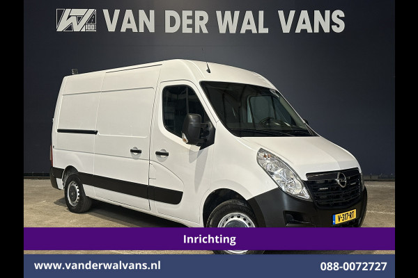 Opel Movano 2.3 CDTI 146pk L2H2 inrichting Euro6 Airco | Camera | Navigatie | Cruiscontrol 2500kg Trekhaak, Bijrijdersbank, Parkeersensoren
