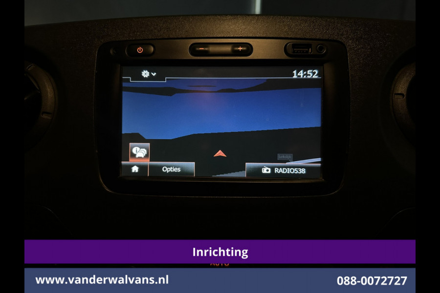 Opel Movano 2.3 CDTI 146pk L2H2 inrichting Euro6 Airco | Camera | Navigatie | Cruiscontrol 2500kg Trekhaak, Bijrijdersbank, Parkeersensoren