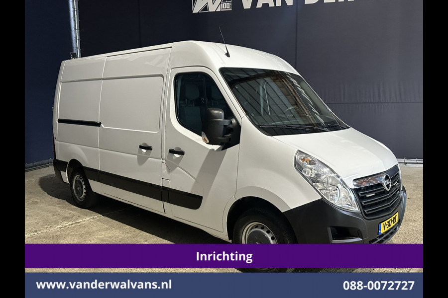 Opel Movano 2.3 CDTI 146pk L2H2 inrichting Euro6 Airco | Camera | Navigatie | Cruiscontrol 2500kg Trekhaak, Bijrijdersbank, Parkeersensoren