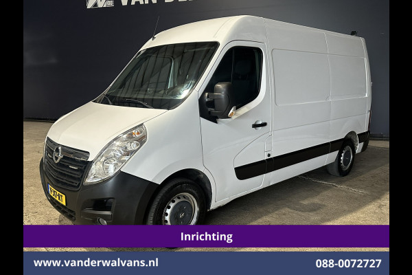 Opel Movano 2.3 CDTI 146pk L2H2 inrichting Euro6 Airco | Camera | Navigatie | Cruiscontrol 2500kg Trekhaak, Bijrijdersbank, Parkeersensoren