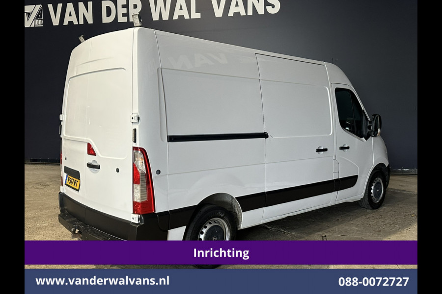 Opel Movano 2.3 CDTI 146pk L2H2 inrichting Euro6 Airco | Camera | Navigatie | Cruiscontrol 2500kg Trekhaak, Bijrijdersbank, Parkeersensoren