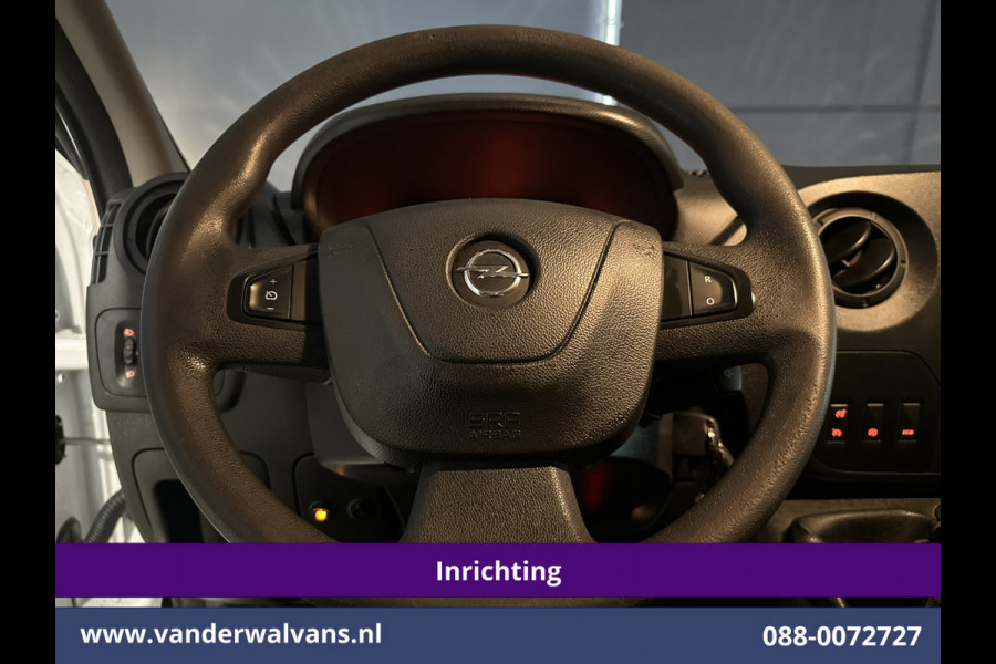 Opel Movano 2.3 CDTI 146pk L2H2 inrichting Euro6 Airco | Camera | Navigatie | Cruiscontrol 2500kg Trekhaak, Bijrijdersbank, Parkeersensoren