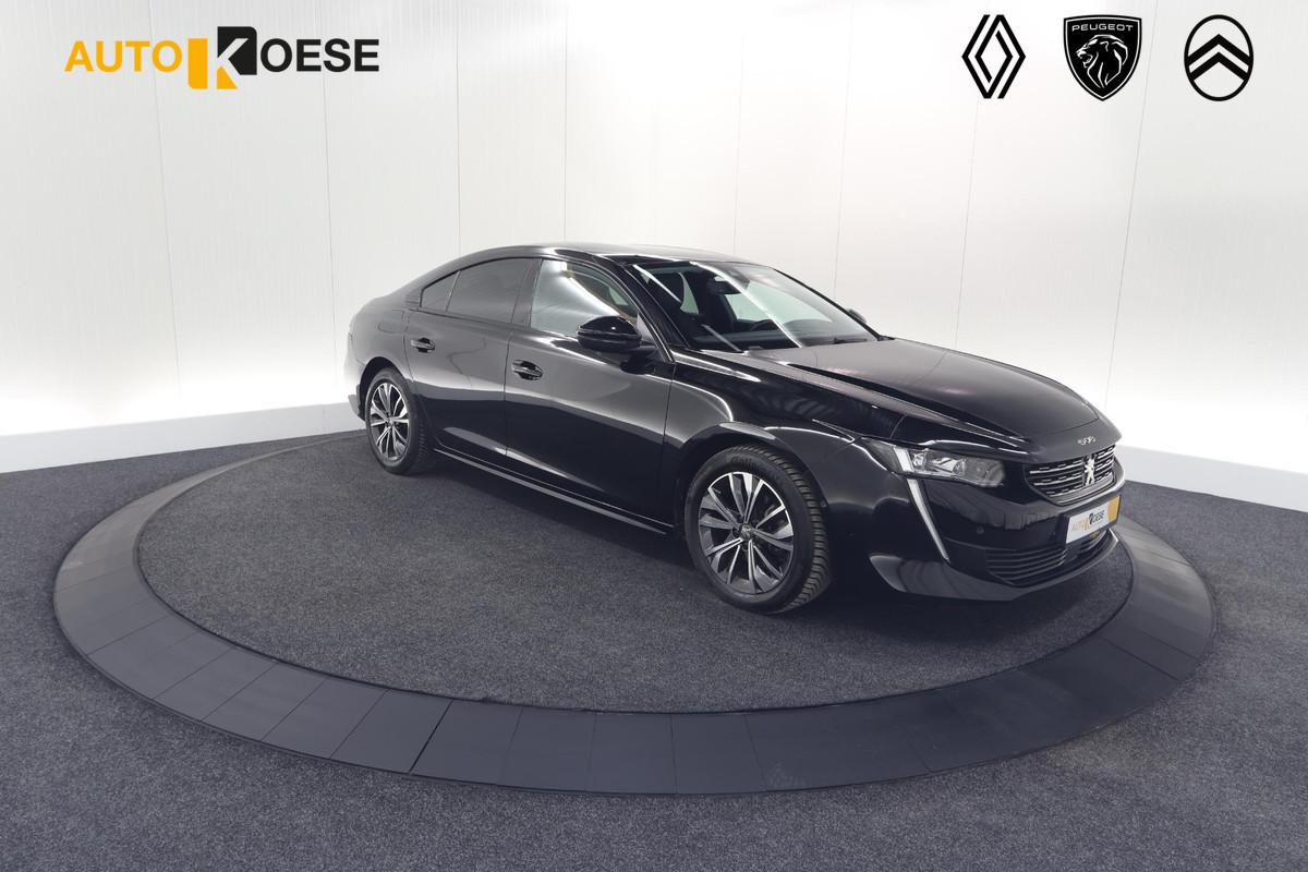 Peugeot 508 PureTech 130 EAT8 Allure Pack Business | Adaptieve Cruise Control | Camera | Apple Carplay | Elektronische Kofferklep
