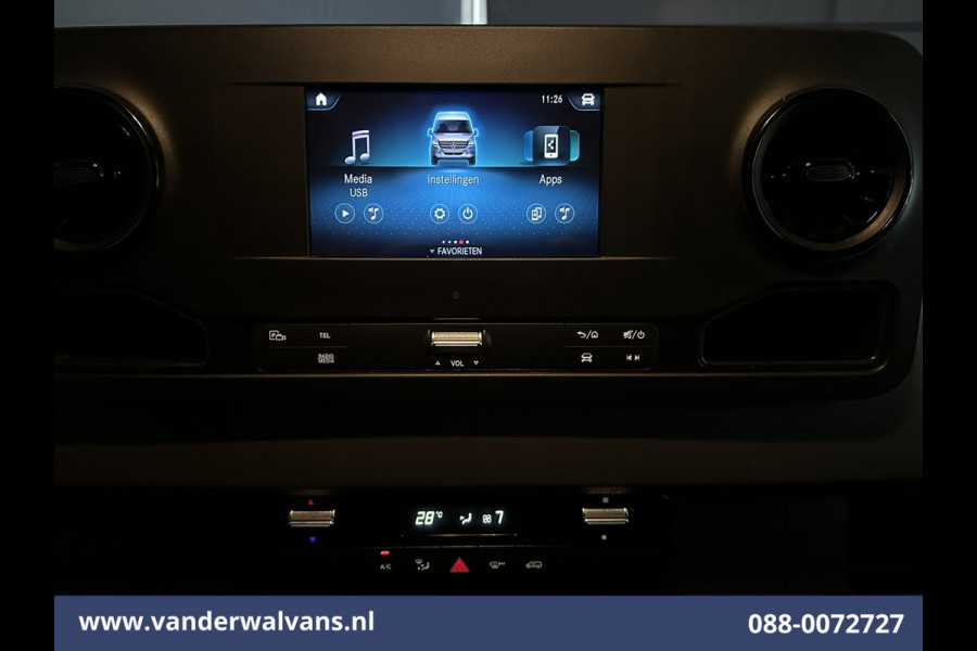 Mercedes-Benz Sprinter 317 CDI 170pk L3H2 Euro6 Airco | Camera | Apple Carplay | Android Auto Stoelverwarming, Bijrijdersbank