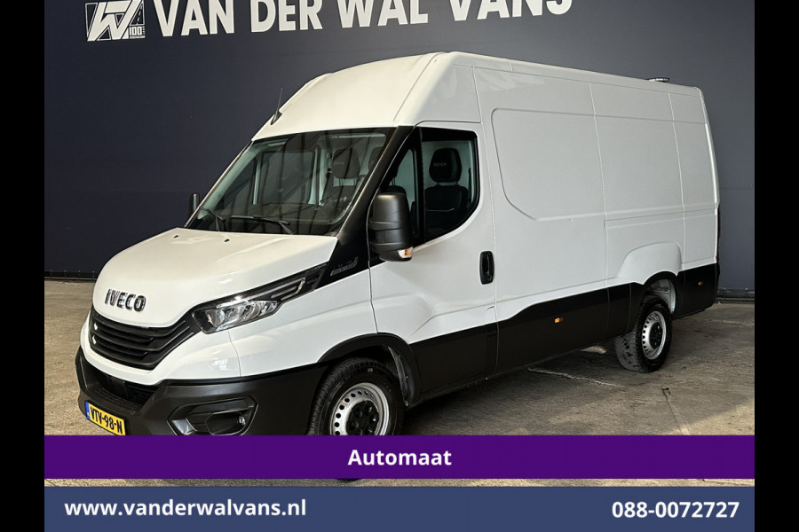 Iveco Daily 35S14V 136pk Automaat 3500kg Trekhaak L2H2 Euro6 Airco | Camera | Navigatie LED, Cruiscontrol, Chauffeursstoel, Bijrijdersbank